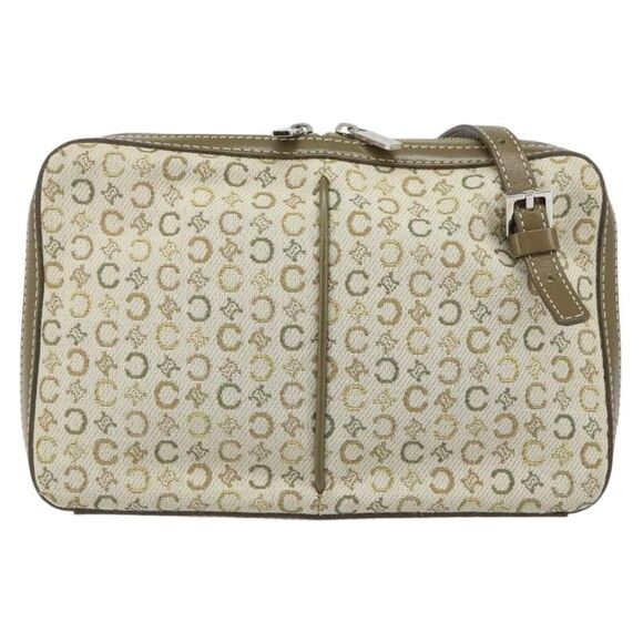 Celine Handbags - Celine C Macadam Shoulder Canvas Khaki Canvas Shoulder Bag Bag